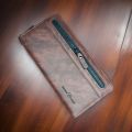 Fashion PU Leather Women Wallet with Double Zipper Card Slots ID Window and Tassel Pendant. 