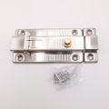Stainless Steel Push Button Tower Bolt for Doors, 3 inches and 4 inches. 