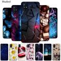 For OnePlus Nord N10 5G Case Black Bumper Silicone TPU Soft Phone Cover For One Plus Nord N10 N 10 Case Cartoon Funda 1+Nord N10. 