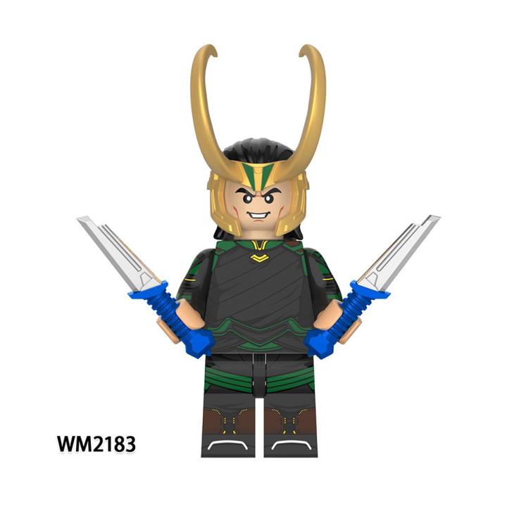Loki Minifigures The Conqueror Building Block Toys Gift