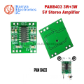 1/2/5 pcs PAM8403 3W+3W Class D Stereo Audio Amplifier Module High Quality Soung. 