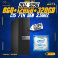 Dell Optiplex 5050 Core i5 7Th Gen 3.5Ghz 4Core + 8GB DDR4 Ram + 128GB M.2 SSD + 320GB, 500GB, 1000GB Hdd Desktop Computer Windows 10 Ready. 