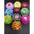 Anchor Cotton Embroidery Thread Ball - Double Shaded Dhaga Gola - 10 Pieces - Different Colors. 