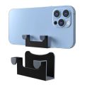 Anti Slip Phone Holder Stainless Steel Phone Webcam Mount Desktop Removable Accessories for MacBook/iPhone 14 13 12 for iOS 16.0. 