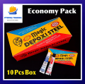 Pack of 10 Magic Depoxi Steel, Clear Epoxy Economy Pack (Full Box). 