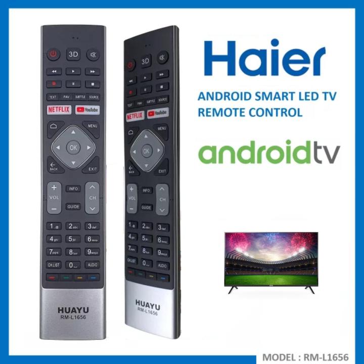 Haier Smart Android LCD LED TV Universal Remote Control HAIER RM-L1656