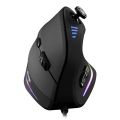 For ZELOTES Vertical Gaming Mouse Programmable USB Wired RGB Optical Mouse 11 Buttons 10000 DPI Adjustable Ergonomic Gamer Mice. 