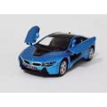 Kinsmart BMW i8 Metal Model Car Toy For Kids. 