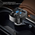Kebidu Car Bluetooth 5.0 FM Modulator 3.1A Dual USB Car Charger Wireless MP3 Player Adapter Support U Disk TF Card Handsfree Car Kit. 