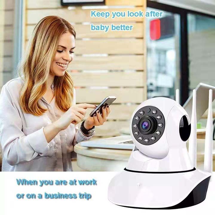 Hightech%20Wireless%20WIFI%20CCTV%20IP%201MP%20Camera%20720P%20view%20PTZ%20With%20Triple%20Antenna%20v380%20-%20Image%205