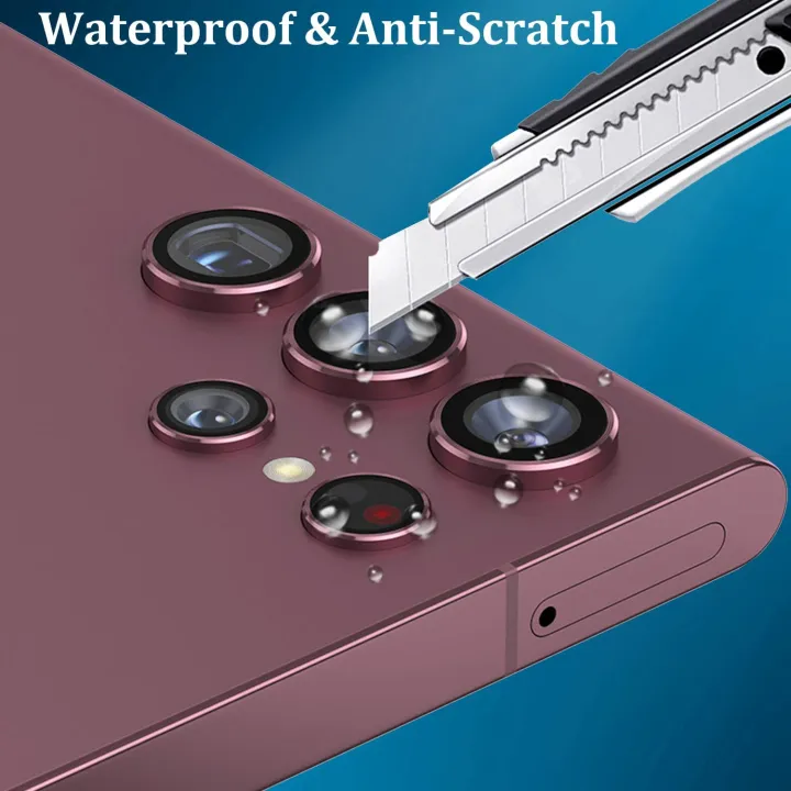 Samsung%20Galaxy%20S22%20Ultra%20Camera%20Lens%20Protector,%209H%20Tempered%20Glass%20Camera%20Cover%20Screen%20Protector%20Metal%20Individual%20Ring%20for%20S22%20Ultra%205G%202022%20Release%20(Burgundy)%20-%20Image%205