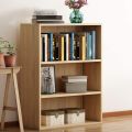 shelf Simple floor bookcase multi-layer student bookcase multi-function (color : Wood color). 