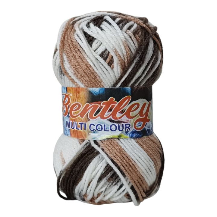 Multi Acrylic Wool Yarn – Soft, Durable Knitting & Crochet Yarn for ...