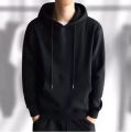 Bindas Collection High quality imported casual pull over Black kangaroo hoodie For Winter For Men/kangaroo hoodie For Women. 