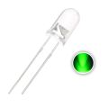 20 pcs Green LED Light Emitting Diode 5mm LED Bulbs 3 Vlot 20MA for Electrical Circuitry and Parts. 