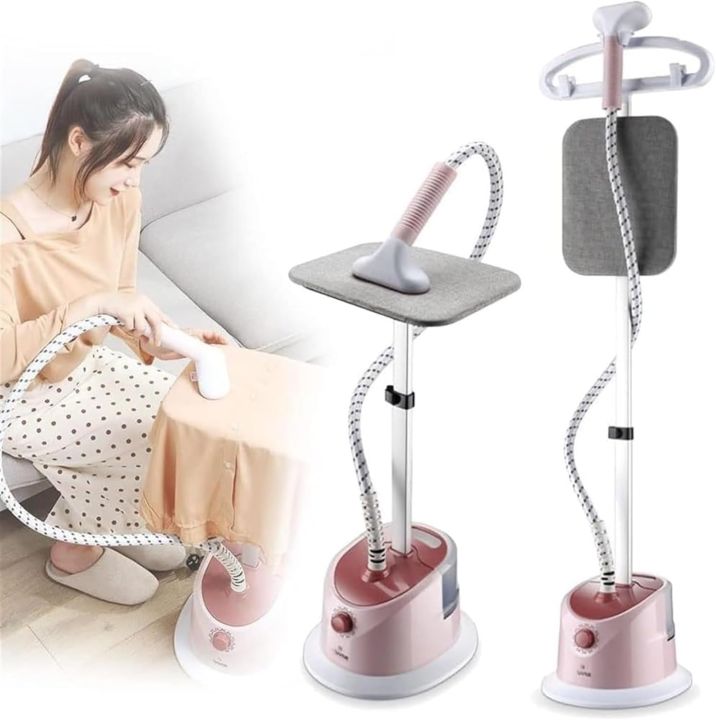 Standing%20Steam%20Iron%20Full%20Size%20Garment%20Steam%20for%20Clothes%201.8L%20Water%20Tank%202000W%20Electric%20Iron%20Hanging%20Ironing%20Machine,%20with%20Height%20Adjustable%20table%20board%20Ironing%20for%20Home%20and%20Business%20Use,%20Wool,%20cotton,%20Fancy,%20velvet,%20shifon,%20nylon%20male%20&%20female%20clothes%20-%20Image%206