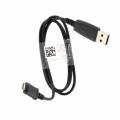 Genuine Samsung Black Short 0.8m ECB-DU28BE Micro USB Data Cable. 