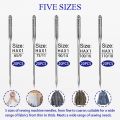 Sewing Machine Needles,Pack of 50, for Singer,Brother,Janome, Varmax and Home Sewing Machines.Universal Standard Needles. 