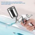 Paint Spray Gun, Air Paint Spray G un, F-2 Mini Gravity Type Aluminum Alloy Portable Pneumatic Tool Home Furniture Toys for Automotive Paint Repair. 