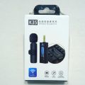 WIRELESS MICROPHNE K35 ANY SPEAKER ANY AMPLIFIER ANY MOBILE MAKE WIRELESS MICROPHONE. 