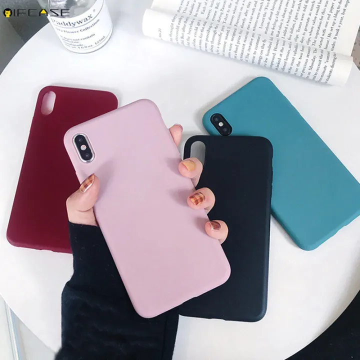 Vivo%20Y19%20Y17%20Y15%20Y12%20Phone%20Case%20Candy%20Color%20Colorful%20Plain%20Matte%20Simple%20Cute%20Solid%20Color%20Soft%20Silicone%20TPU%20Case%20Cover%20-%20Image%203