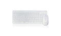 wireless keyboard and mouse anxin C600 white keyboard and mouse compact ergonomic wireless 2.4GHz combo pack. 