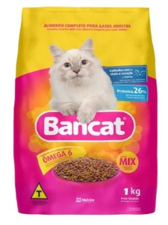 BANCAT CAT FOOD WITH OMEGA 6   1KG