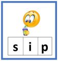 Three Letter Words Flashcards. 
