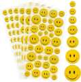 Smile Emoji Face 44pcs Stickers. 