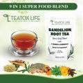 Dandelion Root Tea for Liver Cleanse Detox (pack of 1 85g) with Milk Thistle, Burdock Root, Licorice Root, Ginger Root, Turmeric Root| Helps Boost Immunity & Cleanse 85gm. 