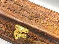 Handmade Wooden Jewelry Box with Carving | Storage Organizer |Pakistani Wooden Storage Box for Girls Accessories |Vintage Wooden Jewelry & Trinket Box | Decorative Storage | With Lock | For Decoration, Gifts, Savings| Wooden Items. 