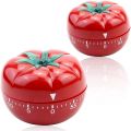 【The hottest this year】Tomato Timer Electronic Kitchen Timer Reminder Pomodoro Mechanical Countdown Alarm Kitchen Cooking Tool Game Timer Timer Clock. 