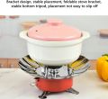 Foldable camping stove, windproof ultra-light camping outdoor mini gas stove portable for camping outdoor.. 