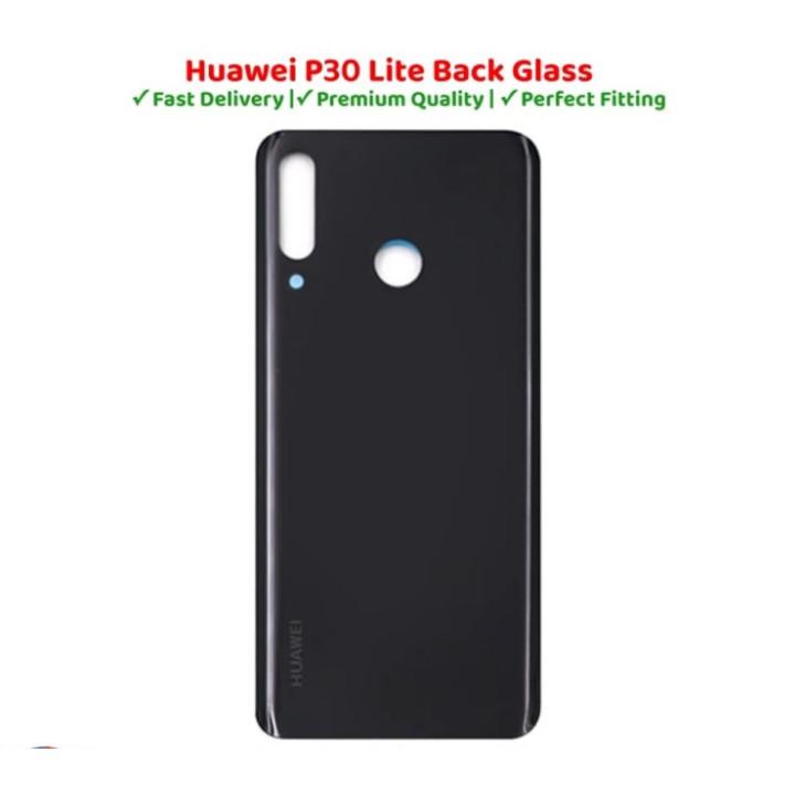 Huawei P30 Lite Back Glass Battery Cover Rear Door Housing Case For Huawei P30 Lite Back Battery Glass Cover Replacement