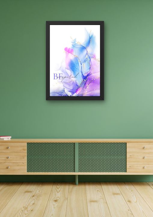 A5 Size Inspirational Quote Wall Frame for Living Room, Bedroom, Kids Room Wall Art Sign, Inspirational Quotes Family Wall Decoration Poster, Home Dining Room Living Room Wall Decor and wall frames