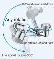 Universal Splash Filter Faucet Rotating. 