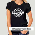 Henri Selmer Paris Saxophone Black T-Shirt Grey Mens Tee Size S-3XL-1496A. 