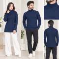 Men Women High Neck Sweater | Stretchable & Comfortable Winter Wear | Free Size Unisex Warm Highneck. 