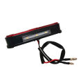 FG Universal Motorcycle Rear Reflector License Plate Light 3 LED Number Plate Light Tail Red Reflector. 