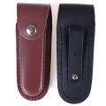 Folding knife sheath holster cowhide leather knife sheath scabbardA JUE. 