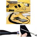 45 Inch Long Water Proof Power Cable Wire Cord Tie Holder Organiser Management leeds cable adapter Sleeve. 
