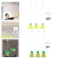 Indoor Badminton Trainer Lightweight Adjustable Height Self Training Device Solo Practice for. 