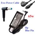 Hp Blue Pin 65Watts Power Supply | Hp Blue Pin Charger for Notebook Computer and Laptop. 