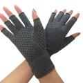 Compression Glove For Rheumatoid, Osteoarthritis - Heat Hand Gloves For Computer Typing, Arthritic Joint Pain Relief, Carpal Tunnel - Men, Women (1 Pair) (L). 