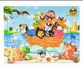 Wooden Jigsaw Puzzles Set for Kids Age 2-6 Year Old 30 Piece Colorful Wooden Puzzles for Toddler Children Learning Educational Puzzles Toys for Boys and Girls. 