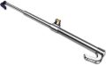 Pedal Lock Anti Theft Double Hook Clutch Brake Lock Steering Wheel Locks for Cars (Chrome Body). 