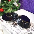 1Pcs Black Marble Bowl, Raita Bowl 7-Inch & 9-Inch. 