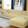 L Shape Sofa Set Covers - 4+3+Corner Set- 3 Pieces With Corner Sofa Set. 