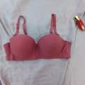 Elegant Single padded Half Cup Wired Pushup Bra With Removable straps. 