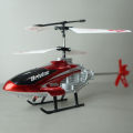 Remote Control 2.5 Channel Velocity Rechargeable Helicopter - Infrared Control - Size Approx. 12 inches - Red. 